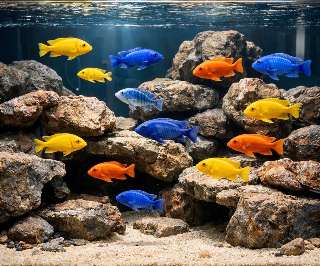 cichlid aquarium